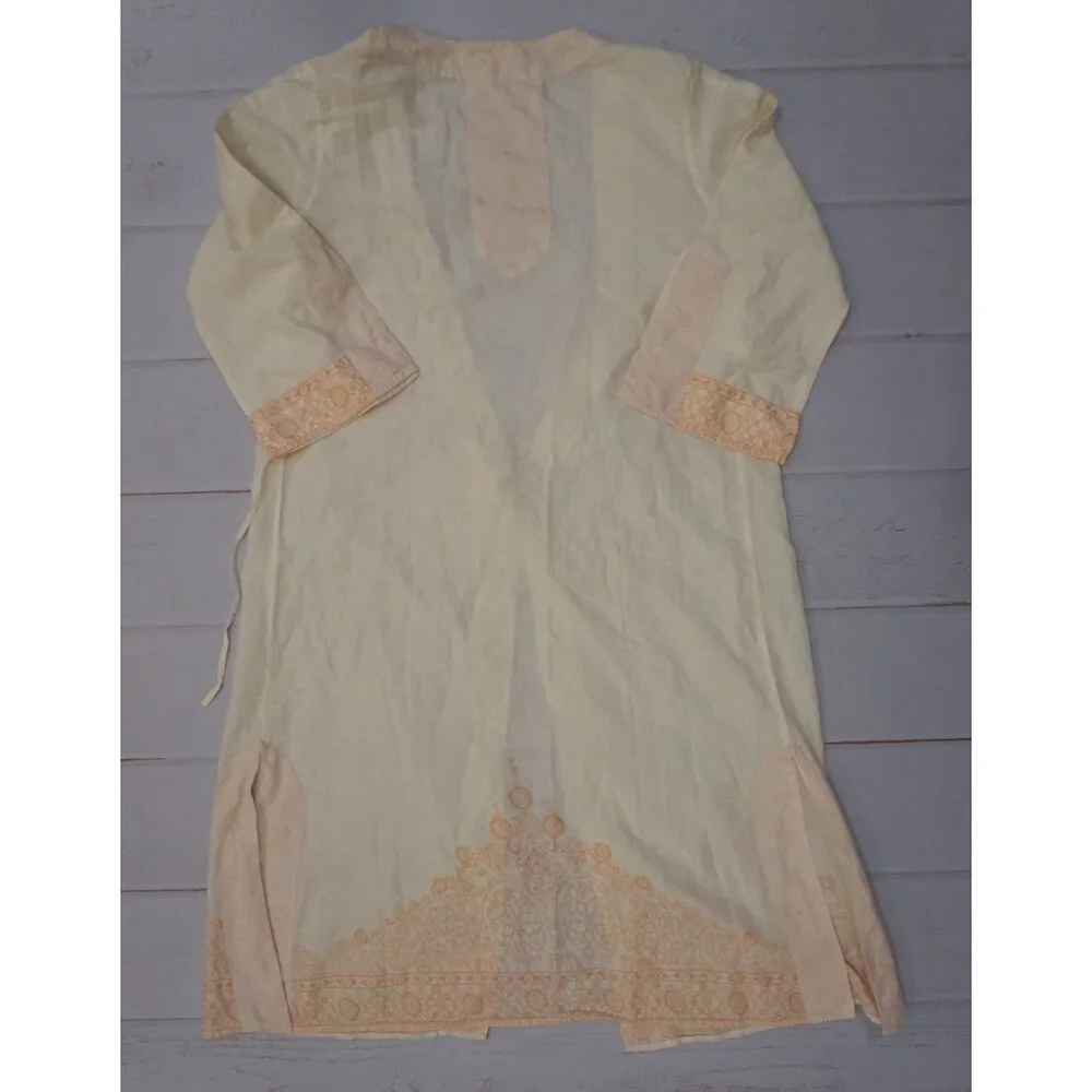 Eloise Boho Cotton Lounge Set – Tunic & Pants – Size S/M - Picture 3 of 8